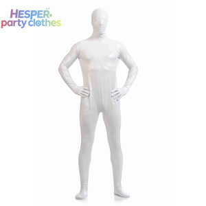 HESPER Combinaison Zentai intégrale unisexe pour adulte, respirante, en polyester caoutchouté, pour Halloween et Cosplay - Product Image 2