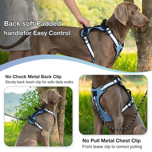 Dog Traction Rope Vest Pet Chest Strap Explosion Proof Impact Reflective Traction Walking Dog Rope - Product Image 6