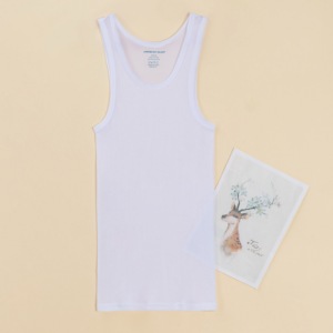 Débardeur extensible pour enfants en polyester doux pour garçon, maillot de corps sans manches pour garçons, t-shirts pour garçons, lot de 6 - Product Image 3