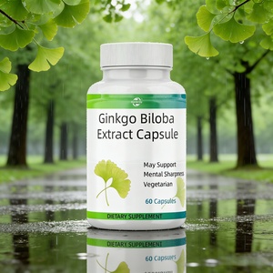 Cápsulas de Ginkgo Biloba Personalizadas de Fábrica, Extracto de Ginkgo Biloba Extra Fuerte, Apoya la Función Cerebral, Cápsulas de Ginkgo Biloba 60 - Product Image 3