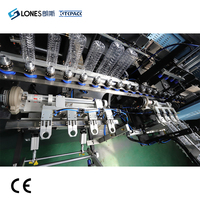 Machine de soufflage par étirage entièrement automatique à 4 cavités 5000BPH pour la fabrication de bouteilles en plastique PET de 50 ml à 2 L LS-A4 LONES