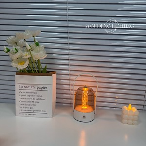 Lampe de camping créative transfrontalière, portable et rechargeable, avec corde de suspension, lumière d'ambiance pour chambre à coucher et table de chevet - Product Image 4