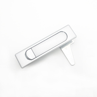 Serrure cylindrique à bouton-poussoir en alliage de zinc MS730-2 de qualité supérieure, prix usine Haïtien, pour armoire industrielle, noir/argent