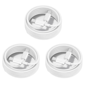 Cable de carga rápida <span class=keywords><strong>USB</strong></span> <span class=keywords><strong>C</strong></span> de 60W, cable de alimentación de 3 pies de largo para iPhone 15/16/17 Pro Plus/Max para MacBook Pro Air para IPad Pro 12,9/11 - Product Image 1