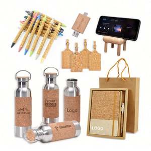 Custom Eco-friendly Business Gift Items With Logo Products <b>Set</b> Water Bottle Corporate Promotional <b>Notebooks</b> Gift <b>Set</b> - Product Image 4