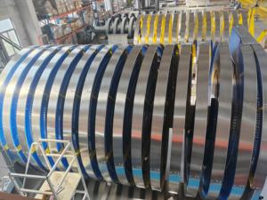 Spiraaltransporteurs met lamellenband, verstelbare invoerbandhoogte 650 mm, bandensnelheid geregeld door een frequentieregelaar - Product Image 3