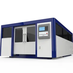Máquina CNC corte a laser fibra venda direta fabricante Máquina corte a laser troca paletes