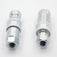 Usine produisant des raccords et tuyaux hydrauliques à couplage rapide hydraulique pcp à face plate avec une fabrication habile