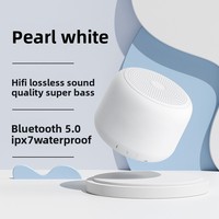 Untuk Speaker Stereo Portabel Tahan Air IP7 Tahan Debu dengan Mikrofon Terintegrasi Baterai 500-1000mAh Model Pribadi Macaron Mini.