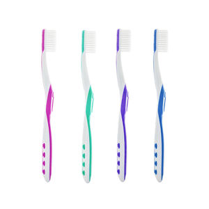แปรงสีฟันขนไนลอนสำหรับผู้ใหญ่หลากสีสำหรับใช้ในครัวเรือนสำหรับการดูแลช่องปาก - Product Image 1