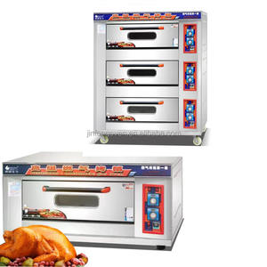 专业<span class=keywords><strong>2</strong></span>层4托盘燃气烘焙烤箱/电动面包炉烘焙烤箱出售 - Product Image 2