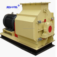 Broyeur à marteaux haute productivité 37 kW avec moteur et engrenages pour le broyage du bois, de la paille et des balles de riz, ligne de production de granulés de biomasse