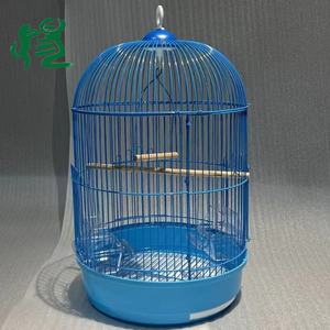 Köpek kafesi yüksek kaliteli dairesel kuş kafesi kolay kurulum kapalı açık kullanım için nefes demir şasi <span class=keywords><strong>Aviary</strong></span> asılı fabrika - Product Image 1
