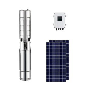 Hot Sales 300W Brushless Stainless Steel Solar Water <strong>Pump</strong> Submersible Deep <strong>Borewell</strong> for Agriculture Household 3 Inch for - Product Image 3