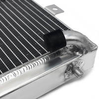 Radiateurs en aluminium argentés personnalisés TARAZON pour ATV Yamaha/Suzuki/Kawasaki/Ducati avec garantie de 12 mois