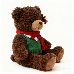 Cadeaux promotionnels personnalisés sur mesure : Ours en peluche avec pull, fabrication sur mesure de poupées en peluche et animaux en peluche - Product Image 3