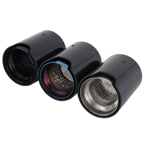 Embout d'échappement en fibre de carbone de haute qualité, tuyau de silencieux en acier inoxydable 304 pour <span class=keywords><strong>BMW</strong></span> E46 E92 F30 340i 440i F87 M2 F80 M3 F20 F10 F90 - Product Image 3