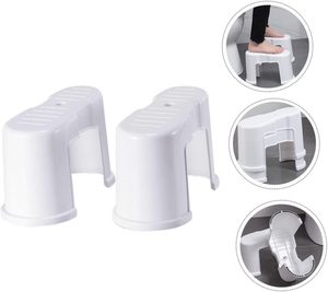 Extendable Convertible Toilet <b>Stool</b> for <b>Bathroom</b> - Ergonomic Plastic Squatting <b>Stool</b> for Correct Posture and Hotel Use - Product Image 2