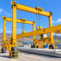 Grue portique à double poutre de 150 tonnes avec chariot de levage et télécommande pour entrepôt de machines lourdes