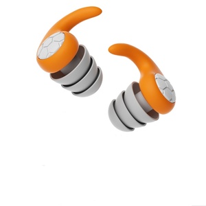 Bouchon <span class=keywords><strong>d</strong></span>'oreille en silicone pour équipement de natation de sécurité avec caractéristiques <span class=keywords><strong>anti</strong></span>-<span class=keywords><strong>eau</strong></span> et <span class=keywords><strong>anti</strong></span>-bruit Protection auditive pour étudiants et enfants - Product Image 1
