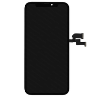 Layar LCD GX OLED untuk iPhone X, Panel Layar Pengganti LCD Lengkap dengan Perakitan Digitizer