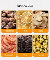 Déshydrateur à circulation d'air chaud pour viande, herbes, fruits et légumes, 44 plateaux, pour viande séchée, saucisses, fruits de mer et fruits coupés en tranches