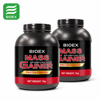 Poudre de protéines de lactosérum BioLex Private Label High Calorie Mass Gainer avec créatine BCAA pour la force et la prise de masse musculaire