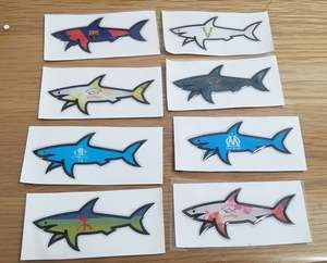 Autocollants Paul Shark à succès : Décalcomanies décoratives style italien, motif requin marin, design mignon et tendance - Product Image 4
