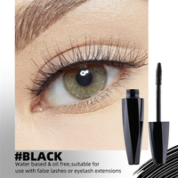 Mascara TYX noir, imperméable, longue durée, anti-bavures, tête de brosse de haute qualité, volume complet, longueur illimitée