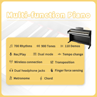 Piano 88 Keys Midi Controller Keyboard Electronic Piano Digital Piano 88 Keys