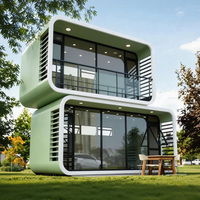 Luxe et Confort : Capsule Préfabriquée de 30 pieds, Maisonnette Apple pour Locations Hôtelières et Vacances