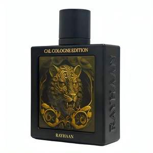 Colonia Masculina Rayhaan & Lion Tiger Head 100ml, Eau de Parfum de Lujo con Grabado de Animales, Aroma Amaderado Oriental de Larga Duración - Product Image 5
