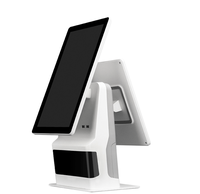 WUXIN 11.6/15.6 Kiosco de Autoservicio para Pedidos de Comida en Restaurantes, Pantalla Táctil, Código QR, Impresora Térmica de 58 mm, Compatible con SDK, CN/GUA