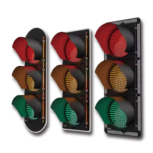 工場直販 400mm 三色LEDフルスクリーン矢印型非電動交通信号灯 - Product Image 4