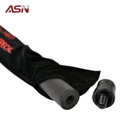 Fléchette de billard en fibre de carbone R-QJ ASN 12,5 mm T1100, fléchette à faible déflexion radiale 3/8-8, fléchette parallèle Pro Taper remplie de mousse 380 mm