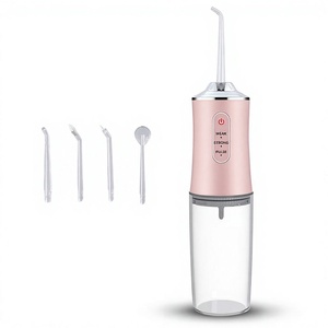 휴대용 가정용 구강세정기 전동 치아세척기 핸드헬드 치석제거 무선 USB 충전식 구강세척기 - Product Image 1