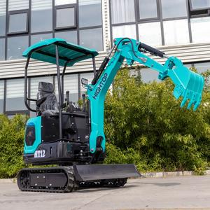 จัดส่งฟรี เครื่องยนต์ CE/EPA รถขุดขนาดเล็กแบบใหม่ รถขุดตีนตะขาบ รถขุดดิน รถแบคโฮ 1 1.5 2 3.5 ตัน รถขุดใหม่ - Product Image 5