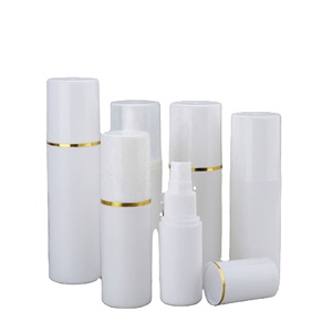 30ml 60ml 80ml 100ml HDPE Spray <b>Bottle</b> with Over Cap Round Shape Fine <b>Mist</b> <b>Bottle</b> with Gold Ring Cap - Product Image 3