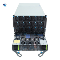 Serveur IA G894-SD1-AAX5 8U à double socket Intel Xeon 6700 6500 HGX B200 NVLink 1,8 To/s pour l'entraînement et la déduction IA HPC