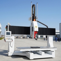 Router de 5 Ejes para Piezas de FRP, Router CNC de 5 Ejes para Prototipos, CNC de Espuma de 5 Ejes para Modelos Conceptuales