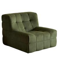 Vakuumverpackter Akzent-Sessel für Wohnzimmer, getufteter Gitter-Bubble-Cord-Sessel, einzelner Lazy-Sofa, komprimiert