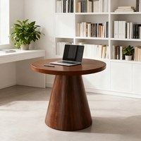 Table basse ronde de luxe nordique, moderne et durable, pour salon