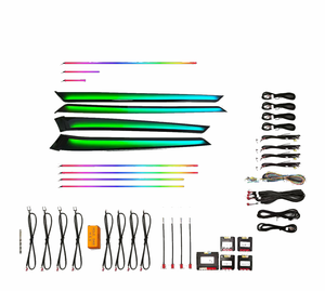 Lampes d'ambiance dynamiques pour l'intérieur de la voiture Lampe d'ambiance Symphony Led pour Mercedes Benz <span class=keywords><strong>Classe</strong></span> E W212 2010-2015 - Product Image 4