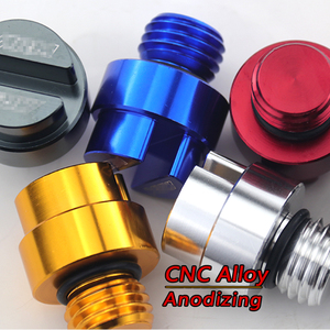 Großhandel Motorrad-Zubehör CNC Ölstandmessstab-Schraube Eloxierte Ölstandsanzeige-Schraube für NMax/NVX/Aerox155 V1v2 - Product Image 3