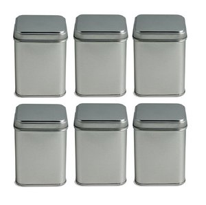 Cheap Price Square Tin Box for Tea Packaging Plain Tin Container for Coffee, Sugar Tin Storage