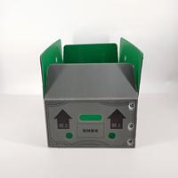 Boîte à semis pliable et empilable en PP léger, sans BPA, avec remplissage minéral, couleur personnalisable, pour le stockage et la germination des légumes et des graines