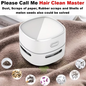 Mini <span class=keywords><strong>aspirateur</strong></span> de bureau <span class=keywords><strong>sans</strong></span> <span class=keywords><strong>fil</strong></span> portatif, dépoussiéreur robotique, aspiration 1000Pa, faible bruit 60dB, réservoir de poussière 0,1L pour la maison et le bureau - Product Image 5