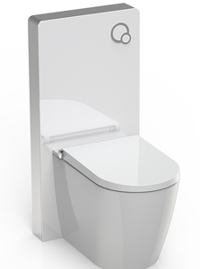 Nhà Sản Xuất Giấu Chrome Nhà Vệ Sinh Thủy Tinh Bể Chứa Nước Nhà Vệ Sinh Khí Nén - Product Image 5