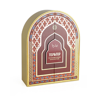 Diseño personalizado Dubai lujo rígido doble puerta abierta magnética 50ml 100mL juegos de botellas de Perfume cartón embalaje caja de regalo