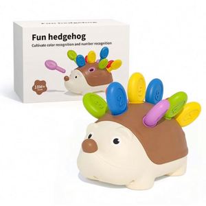 Juguete Sensorial Montessori de Música para Bebés, Erizo con Bolas, Juguete para Niños Pequeños - Product Image 1